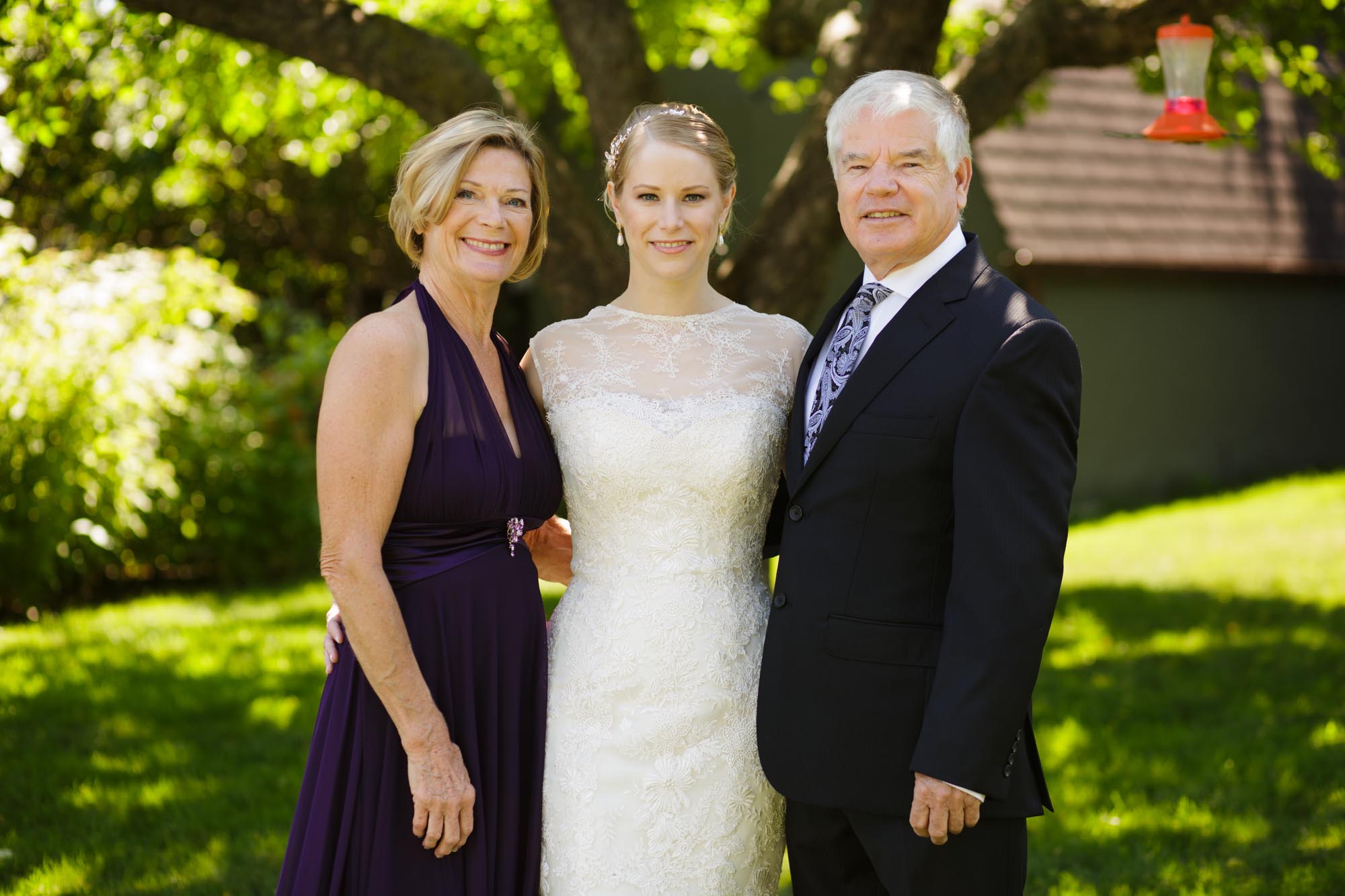 Amie, Mom and Dad