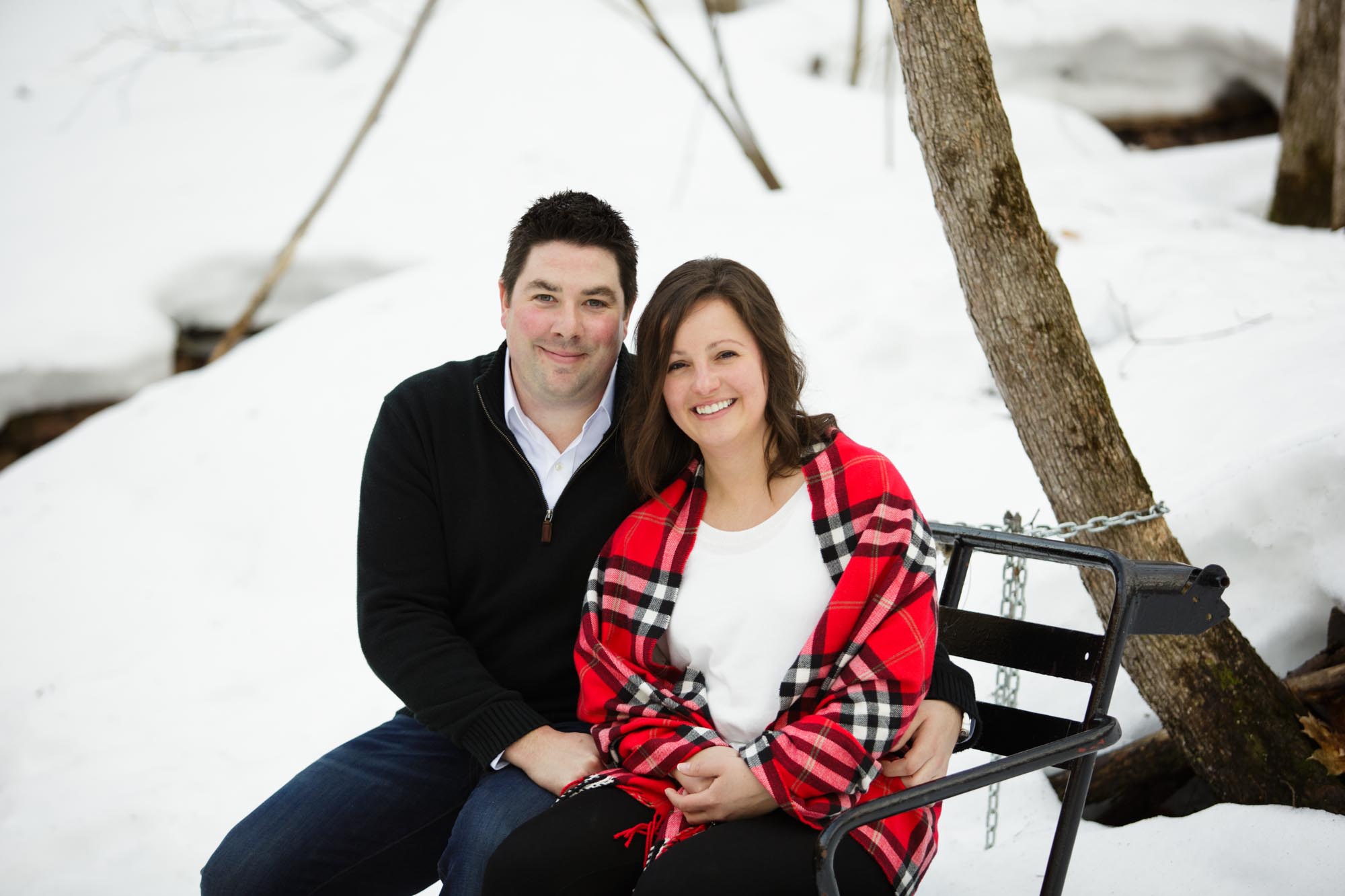 Lindsey + Mike Ski Lift